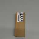 Door Stop Alarm, Door Stopper with 120DB Security Alarm, Floor Wedge Doorstop for Travel Apartment Home House (Pack of 1) (Black)