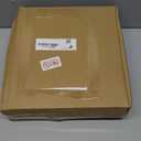 Divided Rotating Serving Tray with Lid and Handle, Portable Snackle Box for Fruits Snacks Veggie Charcuterie, Clear Lazy Susan Organizer and Fridge Storage Container for Adults Child (1PCS,12" L