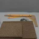 Cat Scratcher, 23.6 Inch L Shape Vertical Cat Scratching Board with Ball Toy for Indoor Cats, Large Cat Scratching Post for Wall and Couch