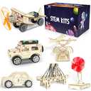 LINAYE 24 Packs STEM Kits for Kids, 6 in 1 Treasure Box Toy Stem Projects Crafts for Kids Age 8-12 Valentines Gifts for Classroom School Science Party Favors for Boys Girls Ages 8 9 10 11 12 Years Old