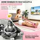 Upgraded Pedal Resistance Band with Handle, Thickened Latex Tubes and Soft Foam Fabric Foot Pedal, Abdomen, Waist,Core/ABS, Arm, Leg,Arms Equipment Gift for Women,Physical Therapy