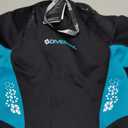 Shorty Wetsuit Men Women 1.5mm / 2mm Neoprene Back Zip Wetsuit Spring Suit for Snorkeling Surfing Kayaking Scuba Short Sleeve Wet Suit S