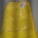 Aneco 12 Pack Satin Table Runner 12 x 108 Inch Yellow Long Wedding Satin Silk Table Runner for Wedding Banquet Graduations Birthday Party Decoration