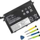 L17L3P51 01AV445 Battery Compatible with Lenovo ThinkPad E480 E490 E485 E495 E580 E585 E590 E595 E14 E15 Series SB10K97606 SB10K97608 01AV447 01AV448 L17C3P51 L17M3P52 SB10K97609 11.1V 45Wh