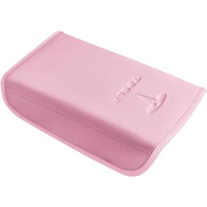 Center Console Leather Armrest Cover Designed for Tesla Model 3 2017-2023/Model Y 2020-2025,Center Console Accessories for Tesla Model 3/Y Interior Light Pink