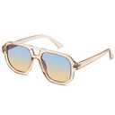 livho Trendy Polarized Square Aviator Sunglasses Women Men Square Eyewear Frame, Retro Sun Glasses for Women Men 2025 Shades