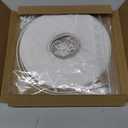 Jadaol Cat 6 Ethernet Cable 75 ft, 10Gbps Support Cat8 Cat7 Network, Flat RJ45 LAN Patch Cable, High-Speed Wired Internet Cable for Router, Modem, Switch, Gaming Consoles, PC, Streaming Devices, White