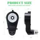 2 Pcs 24V Electric Powered Wheels Upgrade Motor Gearbox 24v RS555 High Speed Drive Engine Gearbox Motor Upgrade for Jeep Ride On
