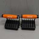 VEVOR 2 Pack Panel Carrier, Plywood and Drywall Lifting Tool with 0-1 Inch Grip Range, Single Hand Clamp Lift Tool with Non-Slip Grips for Plastic Boards, Plywood board, Drywall, 200lbs Single Clamp