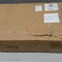 Hershii 5 Tier Foldable Storage Shelves with Wheels - Metal Collapsible Shelving Unit Display, Heavy Duty No Assembly Organizer Shelf for Garage, Kitchen, Basement, Pantry Light Brown