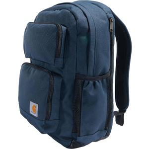 Carhartt 28L Dual-Compartment Backpack, Durable Pack with Laptop Sleeve and Duravax Abrasion Resistant Base, Navy