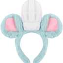 Canitor Mouse Ears Headband Rat Costume Accessory Chipmunk Cosplay for Adults