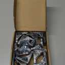 20 Sets Heavy Duty 2020 Aluminum Extrusion Corner Bracket 20 Series V T Slot Hardware L Angle Connector with Slide Nut Bolts Screw for 2020 8020 2040 Extruded Aluminum Profile