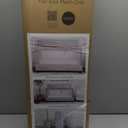 Baby Delight Lunaire Full Size Crib | Breathable Mesh Baby Crib | Tool-Free Assembly Baby Bed | Charcoal Tweed