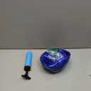 Soccer Ball Shiny Gift Size 3 4 5 Practice Training Come with Pump and Needle (Blue)