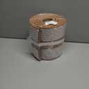 Baby Proofing Wall Corner Protector,Edge Guard Corner Protector,6.56ft Thinken Soft Corner Protectors Pre-Taped Soft Rubber Foam Edge Cushion for Furniture (Brown-L, 6.56Ft x 7.8" W x 0.47" Th)