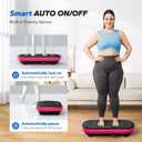 Merach CV40 Curved Vibration Plate Exercise Machine with 440lbs Capacity