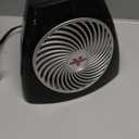 Vornado VH202 Personal Space Heater, Advanced Safety Features, 2 Heat Settings, Direct Heating, Fan Only Setting, Cool-Touch Exterior, Signature Vortex Heat Circulation, Gentle Heating, Black