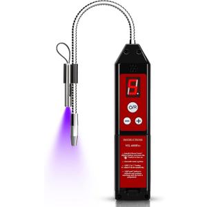 Refrigerant Leak Detector for HVAC & Automotive AC, WJL-6000pro Freon Leak Detector with UV & LED Light AC Sniffer for R22 R410A R134A R1234YF CFCs HCFCs HFCs Automotive Gas Finder