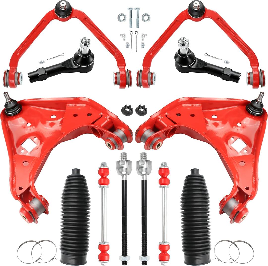 12PCS Front Suspension Kit for 1998-2011 Ranger, 1998-2001 Ford Explorer, 1999 Mazda B2500, 1998-2007 B3000, 1998-2009 Mazda B4000, 1998-2000 Mercury Mountaineer