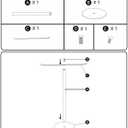 Towel Rack T-Shape Hand Towel Holder for Bathroom,Headband Holder Organizer and Bathroom Towel Racks,Kitchen Towel Rack Silver Hand Towel Holder (Brushed Nickel)