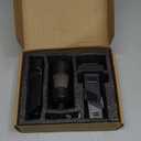 2-in-1 Compressed Air Duster & Vacuum  150000RPM Electric Air Duster Rechargeable with Color Display, LED Light, 4-Speed Adjustable Mini Air Blower Cordless Duster for Keyboard, Printers, Car