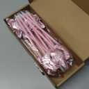 Geyoga 20 Pcs Witch Party Favors Broom Pencils and Star Ballpoint Pens for Wizard Theme Party Decorations Goodie Bags Stuffers Carnival Prizes Birthday Gifts Treats (Brown)