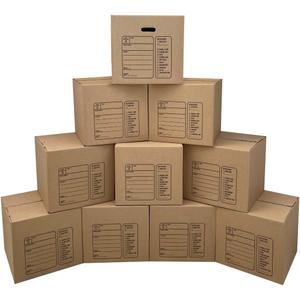 Premium Medium Moving Boxes 18x18x16" Cardboard Box (Pack of 10)