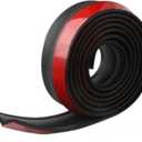 Universal Car Front Bumper Spoiler Rubber Sticker Protector Body Trim Exterior Mouldings Bumper Lip Strip (1M)