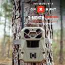 Moultrie Edge 3 PRO Cellular Trail Camera - 50MP Image Sensor - 1440p QHD Video with Audio - AI Buck Detection - GPS - 0.3s Trigger - No-Glow Flash
