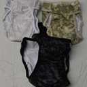 Pet Parents Washable Dog Diapers (3pack) + Extendrs of Durable Doggie Diapers, Premium Dog Diapers Female & Male (Large, Camo) (Large)