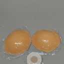 Double-Sided Sticky Bra Inserts, Invisible Breast Lift Self Adhesive Boob Pads Push up Bikini Pads for Swim (Medium, Beige)