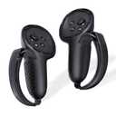 SUPERUS Controller Grips Cover for Meta Quest 3S/ Quest 3, Anti-Slip Texture - VR Accessories Compatible with Quest 3S/ Quest 3, Silicone Controller Grips Cover with Adjustable Knuckle Straps