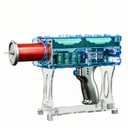 2025 Wireless Tesla Coil Gun Pro - 4th Gen Handheld Arc Generator, 10cm Adjustable Lightning, 2900mAh Rechargeable Battery, Safe Touch Mode for Science Education & Experiments, 11.02" x 2.36" x 6.50"