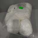 Chunky Yarn for Hand Knitting - #10 Chunky Chenille Yarn, Jumbo Big Thick Chunky Yarns for Crocheting, Super Bulky Chunky Knit Blanket Yarns, 8 Skein (25 yds 8 oz Each Skein), Cream