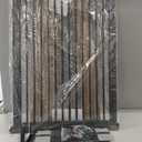 Fairy Baby 40.5" Extra Tall Baby Gate No Drill, 29.6"-40.5" Extra Wide Wide Dog Pet Gate Indoor, Metal Pressure Mounted Safety Child Kid Gate, Auto Close Pet Cat Proof Gate for Stairs Doorway, Black