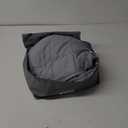 Topblan Weighted Blanket for Adults 12lbs, Breathable Cooling Weighted Blanket for Sleeping, Soft Heavy Microfiber Material with Glass Beads Blanket for All Season, Sofa Bed, 48"x72" Twin Size, Grey