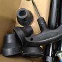 Rehand Quad Cane, Walking Cane with Ergonomic Handle Ever and Graceful 4Pronged Base for Extra Stability, Adjustable Walking Sticks for Right or Left Handed Men & Women and Seniors