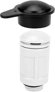 12363 12373 Air Jet Valve & Air Jet Valve Cap Fit for Intex Above Ground Pool Inlet Compatible with 26165EH, 26167EH, 26175EH, 26183MW, 26191CA, 26191EH, 26193EH, 26301T, 26303EH, 26309EH, 26321EH