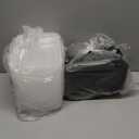 50 Pack (100-Piece) 32 oz Meal Prep Containers Reusable with Lids, Sturdy Leakproof & Food Safe, Microwave, Freezer, Dishwasher Safe Prep Containers, To Go Take Out Plastic Food Storage