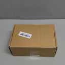 Champagne Glass Door Knobs Interior with Lock, Gold Satin Brass Crystal Privacy Octagon Door Knobs for Bedroom Bathroom