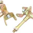 Front Steering Knuckle Spindle Set High Strength Aluminum Alloy Steel for ATV Go Karts UTV Quads