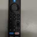Voice Remote Replacement for All FireSeries, TV Cube/ Stick, Compatible with Stick 4K Max/ 4K (1st/ 2nd Gen), Stick (2nd/ 3rd Gen)/ Stick Lite/ HD, Omni Series, Insignia/ Toshiba/ Pioneer Smart TV