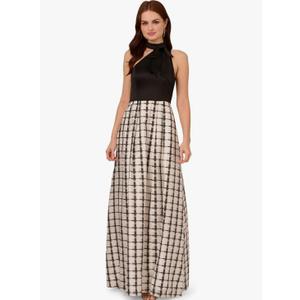 Adrianna Papell Women's Plaid Combo Gown, Size: 8 Adrianna Papell Women's Plaid Combo Gown, Size: 8