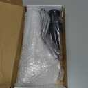 ARCORA Sink Drain with Overflow, Bathroom Sink Stopper with Lift Rod, Matte Black Drain for Vessel Sink