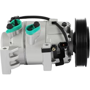 ECCPP A/C Compressor with Clutch 2017 Fit for Hyundai Elantra 1.6L 2014-2019 Fit for Kia Soul 1.6L AC Compressor