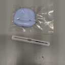 Ljusmicker for AirPods 4 Case 2024 with Cleaner Kit,Soft Silicone Protective Cover for Apple AirPods 4th Generation Cases for Women Men,AirPod 4 Case Accessories with Keychain-Sky Blue