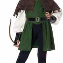 California Costumes Girls Robin, Prince of Thieves (X-Large, Brown/Green)