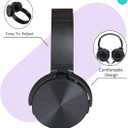 Kids Headphones 2 Pack for School Classroom Students Teens Children Toddler Boys Girls and Adult (HY450, 2 Black)
