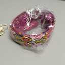 Leather Western Dog Collar - Embroidered, Handmade, Blue Pink, Medium, Cute, Collar para Perros (Rose Blush, Medium)